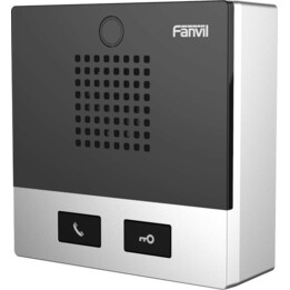 Mini intercomunicador Fanvil I10sd SIP com 2 botões, Ip54, Poe, áudio HD