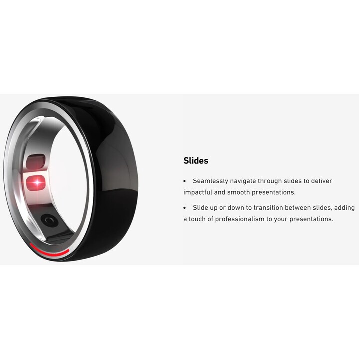 HiFuture Future Ring/57 mm Schwarz – Smart Ring