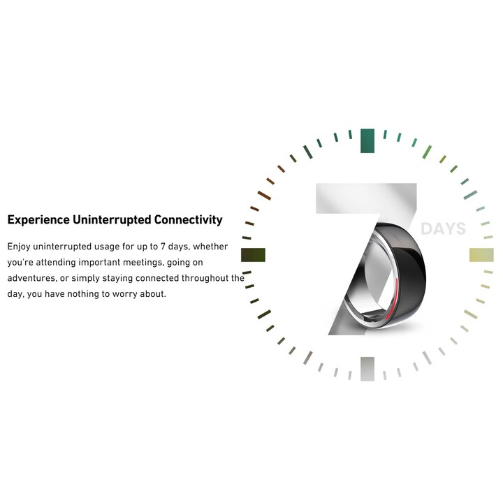 HiFuture Future Ring/57 mm Schwarz – Smart Ring