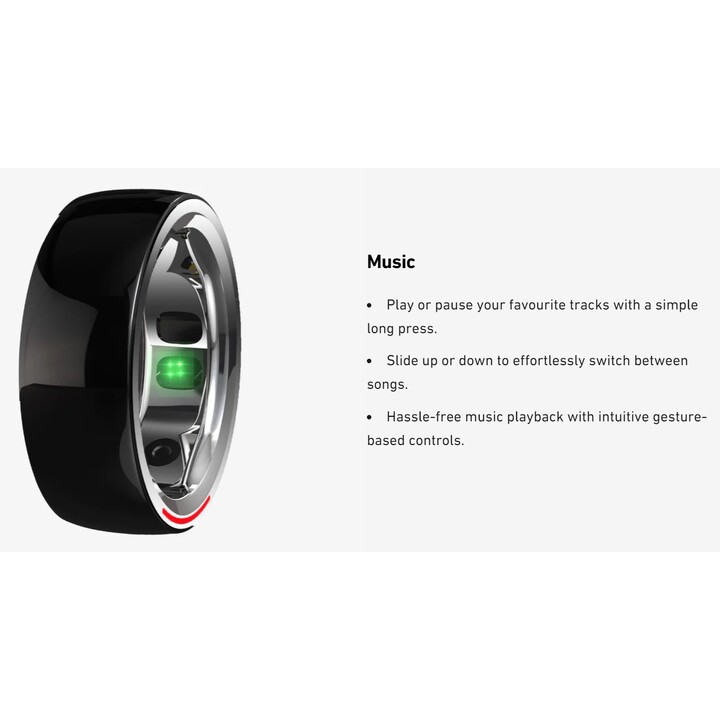HiFuture Future Ring/60 mm Schwarz – Smart Ring