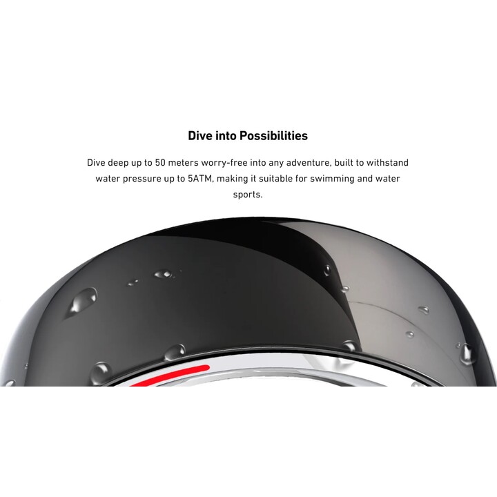 HiFuture Future Ring/60 mm Schwarz – Smart Ring