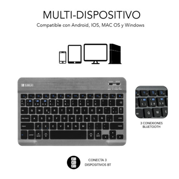 Subblim Keytab Pro Bt Samsung Tab A9+ 11