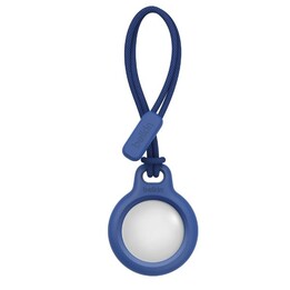 Secure holder with strap blue