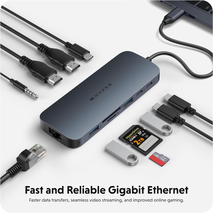 Hub usb-c 6 puertos