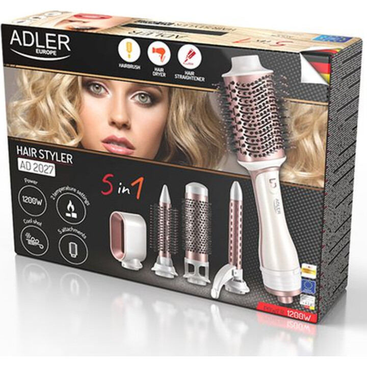 ADLER AD 2027 sèche-cheveux et bigoudi