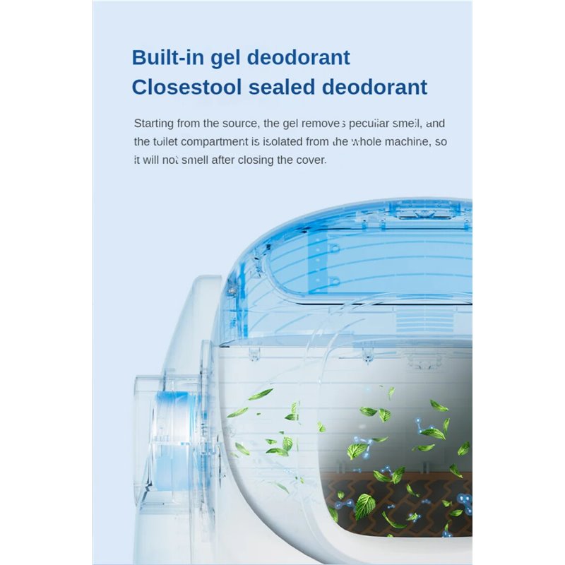 CATLINK Baymax Lite White - Smart self-cleaning litter box