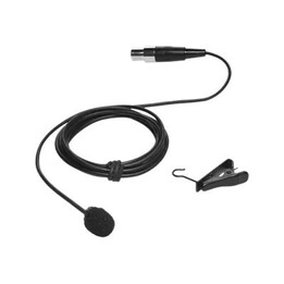 Clearone Lavalier, Cardioid, Black Color Microphone For Wireless Beltpack Transmitter (910-6004-040)