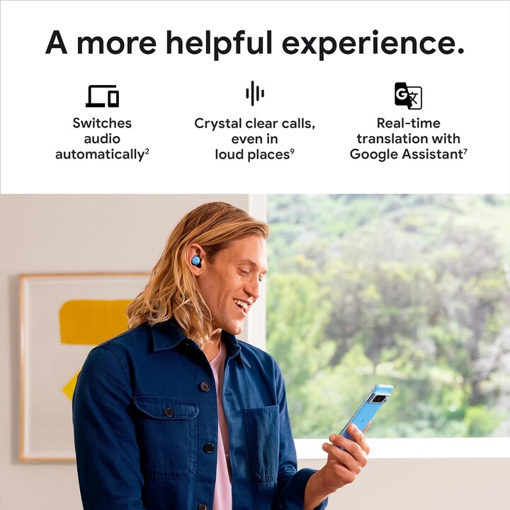Google Pixel Buds Pro Celeste com cancelamento de som (ANC)