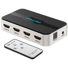 Vention Duplicador HDMI AFJH0/ 3xHDMI Fêmea - HDMI Macho / 1xAudio