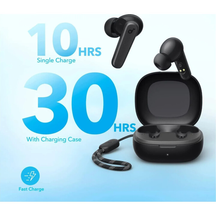 Fones de ouvido sem fio Soundcore R50i preto