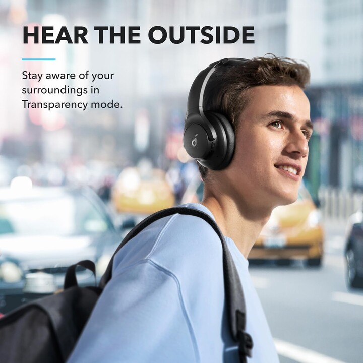 Fones de ouvido sem fio Soundcore Q20i pretos