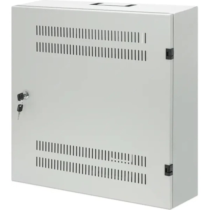 Armoire murale 4U 2U Rack 19 à profil bas, gris