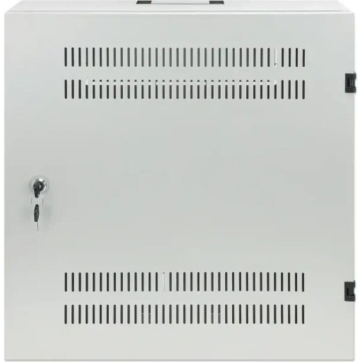 4U 2U Rack 19 Low Profile Wall Cabinet, Gray