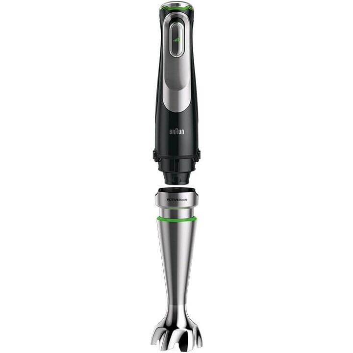 Braun MultiQuick 9 MQ 9187XLI 0,6 L Batidora de inmersión 1200 W Negro, Acero inoxidable