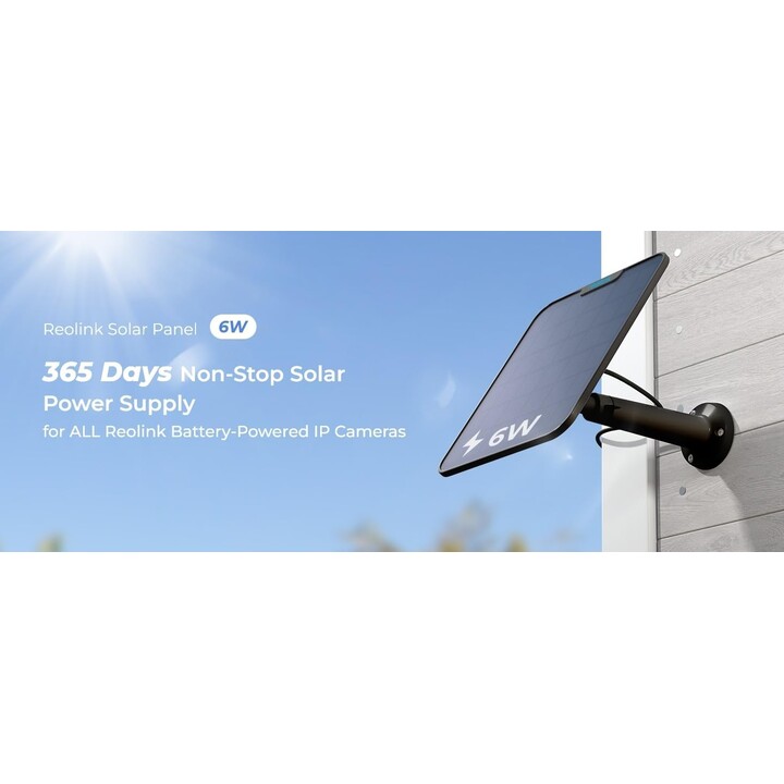 Reolink Solar Panel 2 panel solar negro