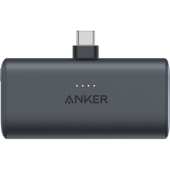 Powerbank Anker Nano 5000mAh 22.5W con conector USB-C incorporado negro