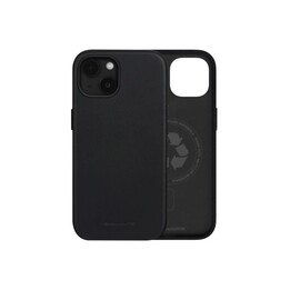 Roskilde Magsafe - Leather Case for iPhone 15 Plus - Black
