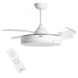 VENTILATORE A SOFFITTO RETRATTILE LAMPADA JATA CONTROL