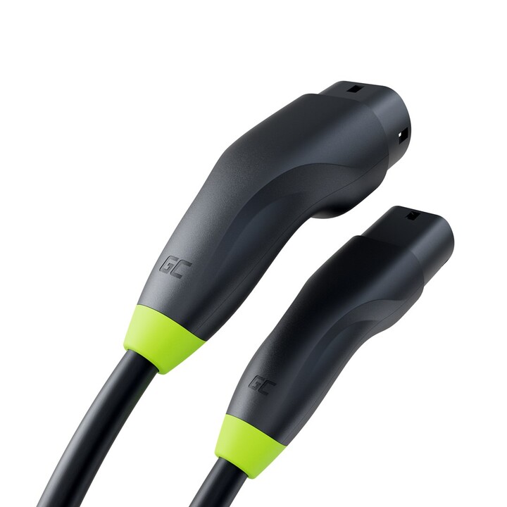 Green Cell EVKABGC01 LadekabelfürElektrofahrzeuge Schwarz Typ 2 3 5 m