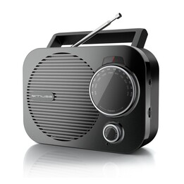Muse M-050 R Radio Persönlich Analog Schwarz