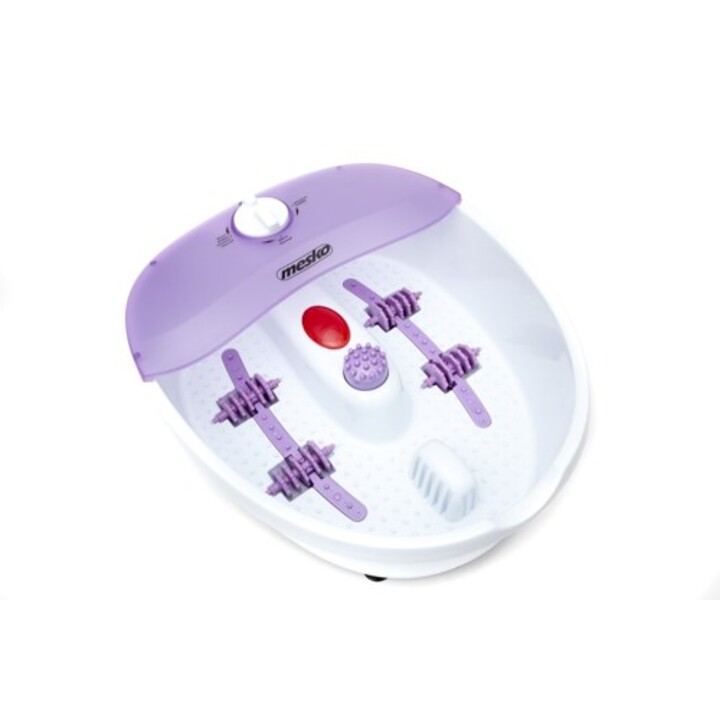 Mesko | Fußmassagegerät | MS 2152 | Anzahl der mitgelieferten Zubehörteile 3 | Weiß/Lila