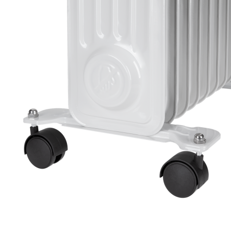 Teesa TSA8049 Calentador eléctrico de aceite blanco 2500 W