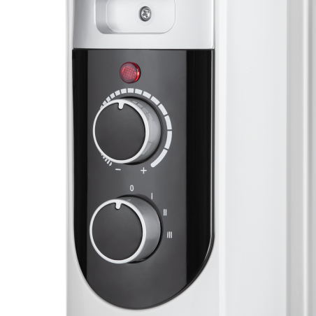 Teesa TSA8049 Calentador eléctrico de aceite blanco 2500 W