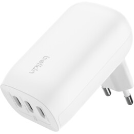 Belkin 67w usb-c pd carregador de parede com pps branco