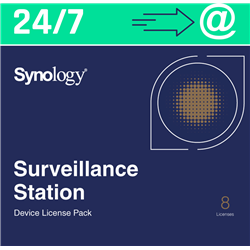 Station de surveillance licence Synology 8 caméras