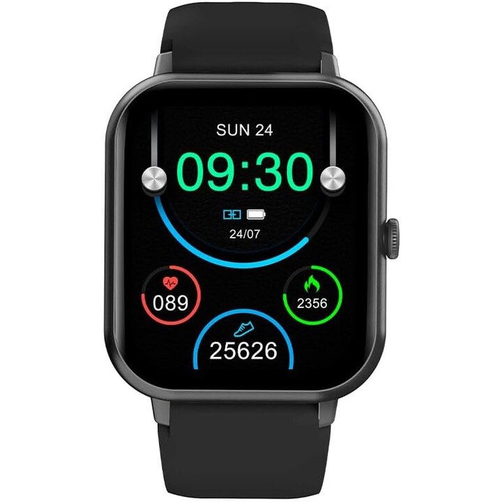 Cool Smartwatch Forest Silicone Noir