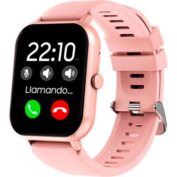 Cool Smartwatch Forest Silicone Rose