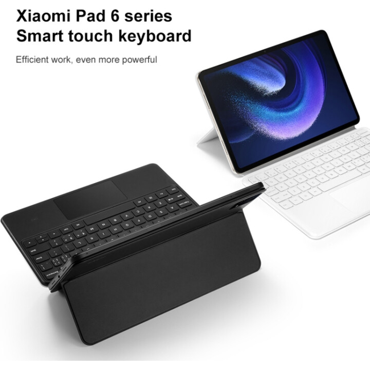 Clavier Xiaomi Pad 6S Pro 12.4 Keyboard avec Coque Blanc