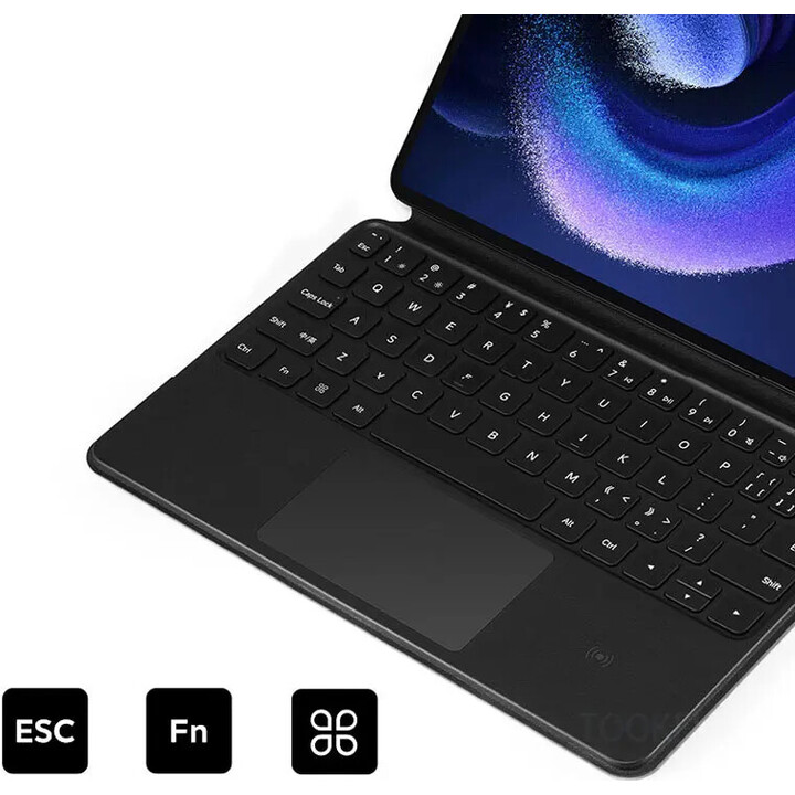 Xiaomi Pad 6S Pro 12.4 Touchpad Keyboard Cover Black