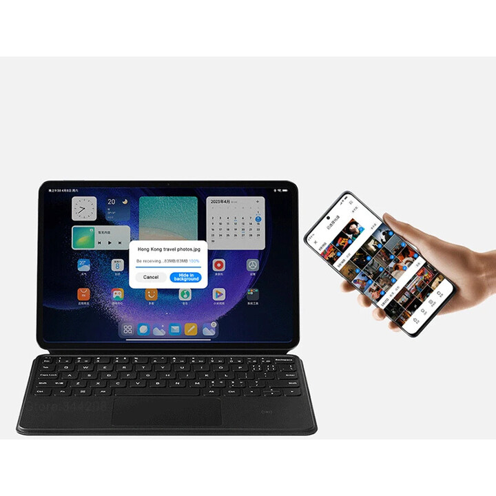 Xiaomi Pad 6S Pro 12.4 Touchpad Keyboard Cover Black