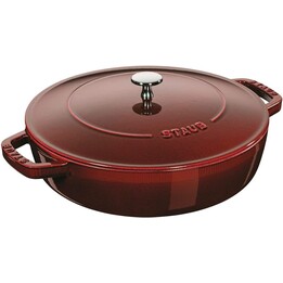 Staub Honda Marmite Avec Couvercle 28 Cm Grenadine