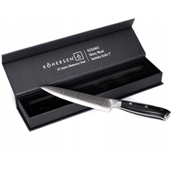 Nóż uniwersalny Utility Kohersen Elegance Ebony Wood 12,7cm