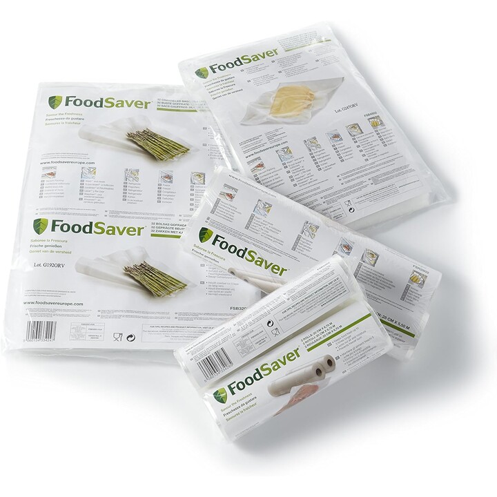 FoodSaver FSB3202-I Sacos para embalagens de alimentos a vácuo 32 peças 28 x 35,6 cm