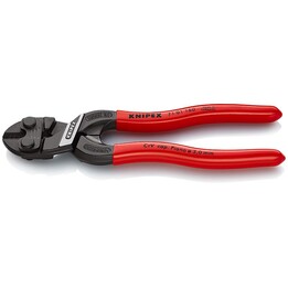Cortapernos compactos KNIPEX CoBolt S, longitud 160 mm, superficie lacada, mangos recubiertos de plástico