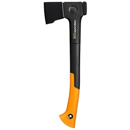FISKARS X18, Hacha Universal Serie X, Hoja S, Negro/Naranja