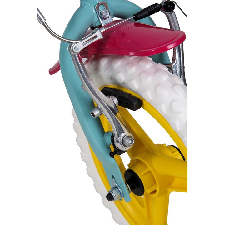 Toimsa Peppa Pig 1198, bicicleta para crianças, 12 polegadas, verde