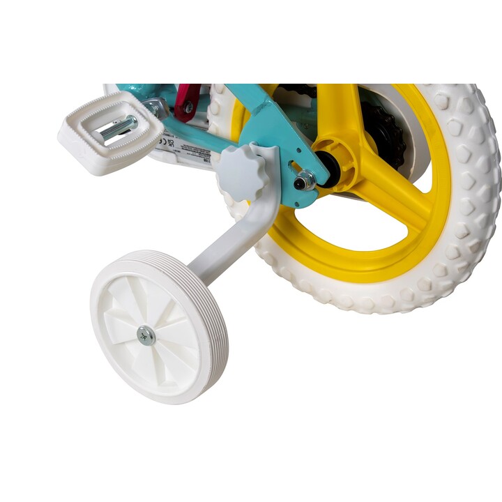 Toimsa Peppa Pig 1198, bicicleta para crianças, 12 polegadas, verde