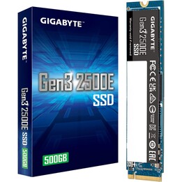 Disque SSD m.2 nvme 500 go gigaoctet 2500e g3 2280