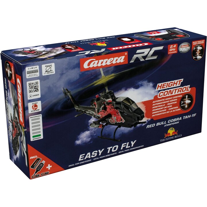 Radio helicopter Red Bull Cobra TAH-1F CARC 2.4GHz 501040 Carrera