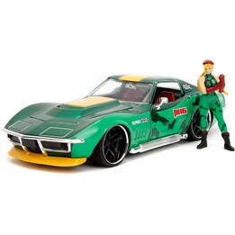 Auto Street Fighter 1969 Chevrolet com Cammy 1/24 Simba JADA Action Figure