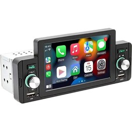 SWM 160C Bluetooth/Carplay/USB Negro - Autorradio 1 DIN