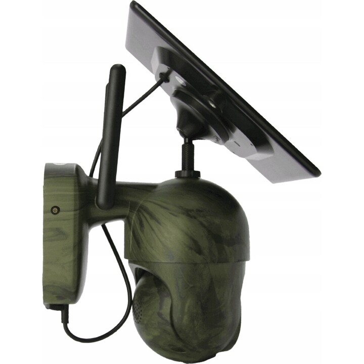 Orllo Wireless 4G LTE Rotating IP Camera with Solar Panel ORLLO TZ1 MORO