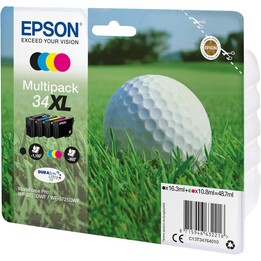 Epson Durabrite Ultra Ink 34XL - 4 Farben Schwarz /Blau/Gelb/Magenta