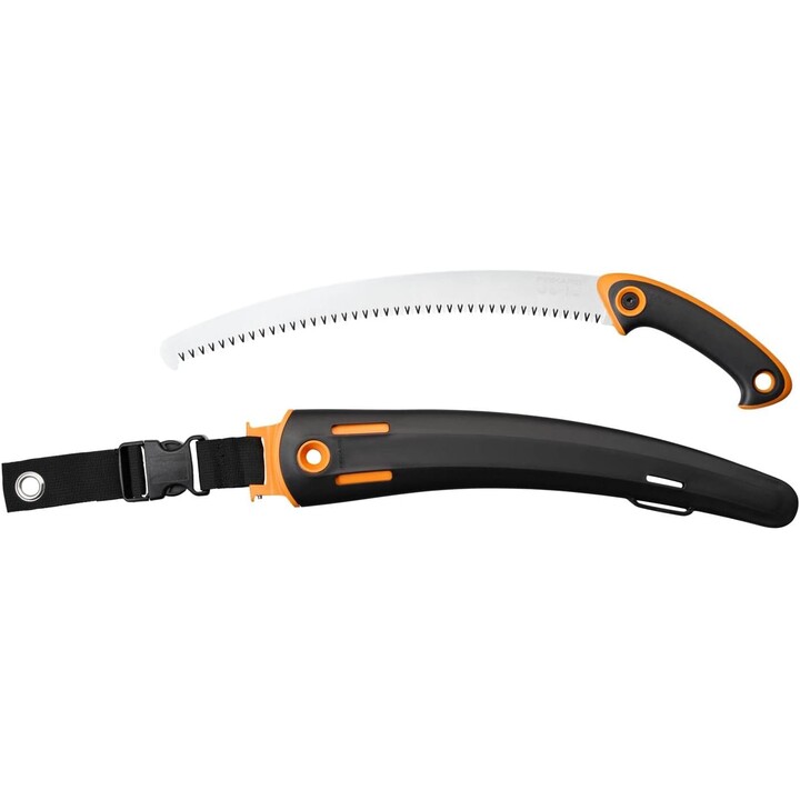 Sega da giardino Fiskars SW-330, manico ergonomico nero e arancione con lama argentata