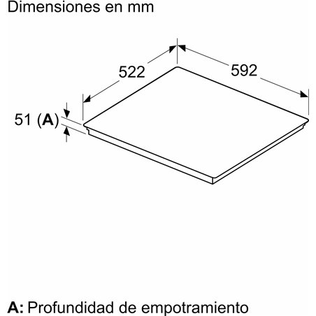 Bosch Pvs631Hc1E Placa De Inducción 