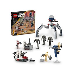 LEGO STAR WARS 75372 CLONE SOLDADOS E COMBAT DROIDS BATTLE PACK